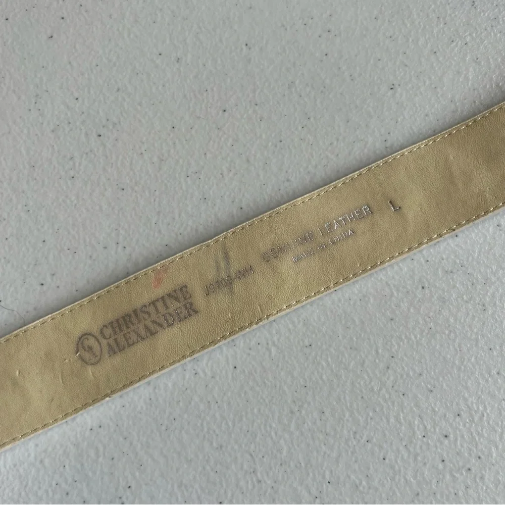 Christine Alexander Swarovski Crystal Belt